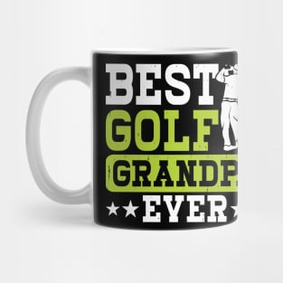 Best Golf Grandpa Ever T Shirt For Women Men Mug